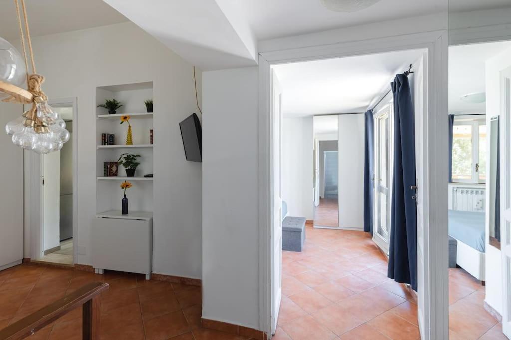 Penthouse With Jacuzzi On Private Terrace In Trastevere Rom Exterior foto